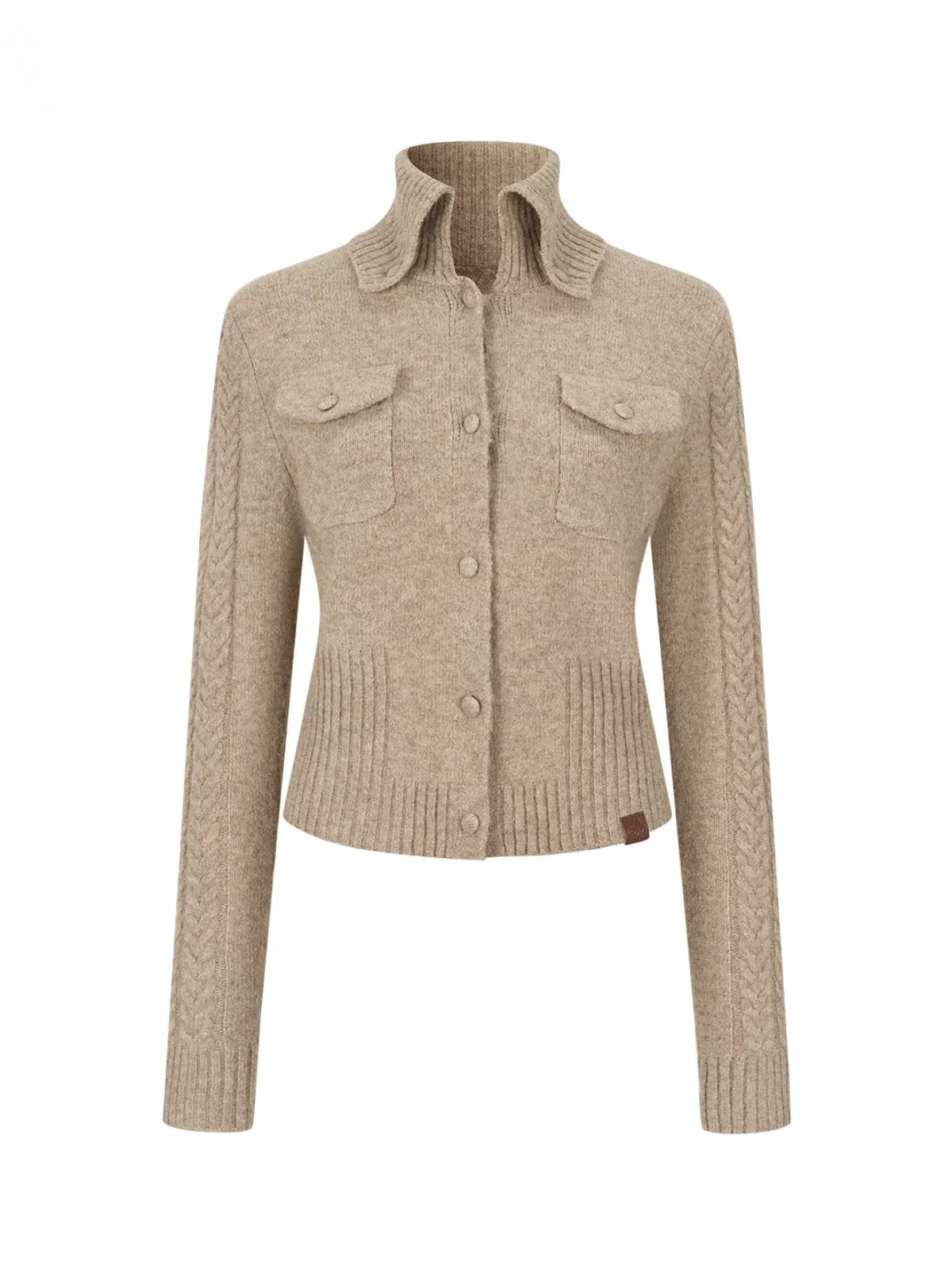 Cable Knit Cardigan & Skirt Set