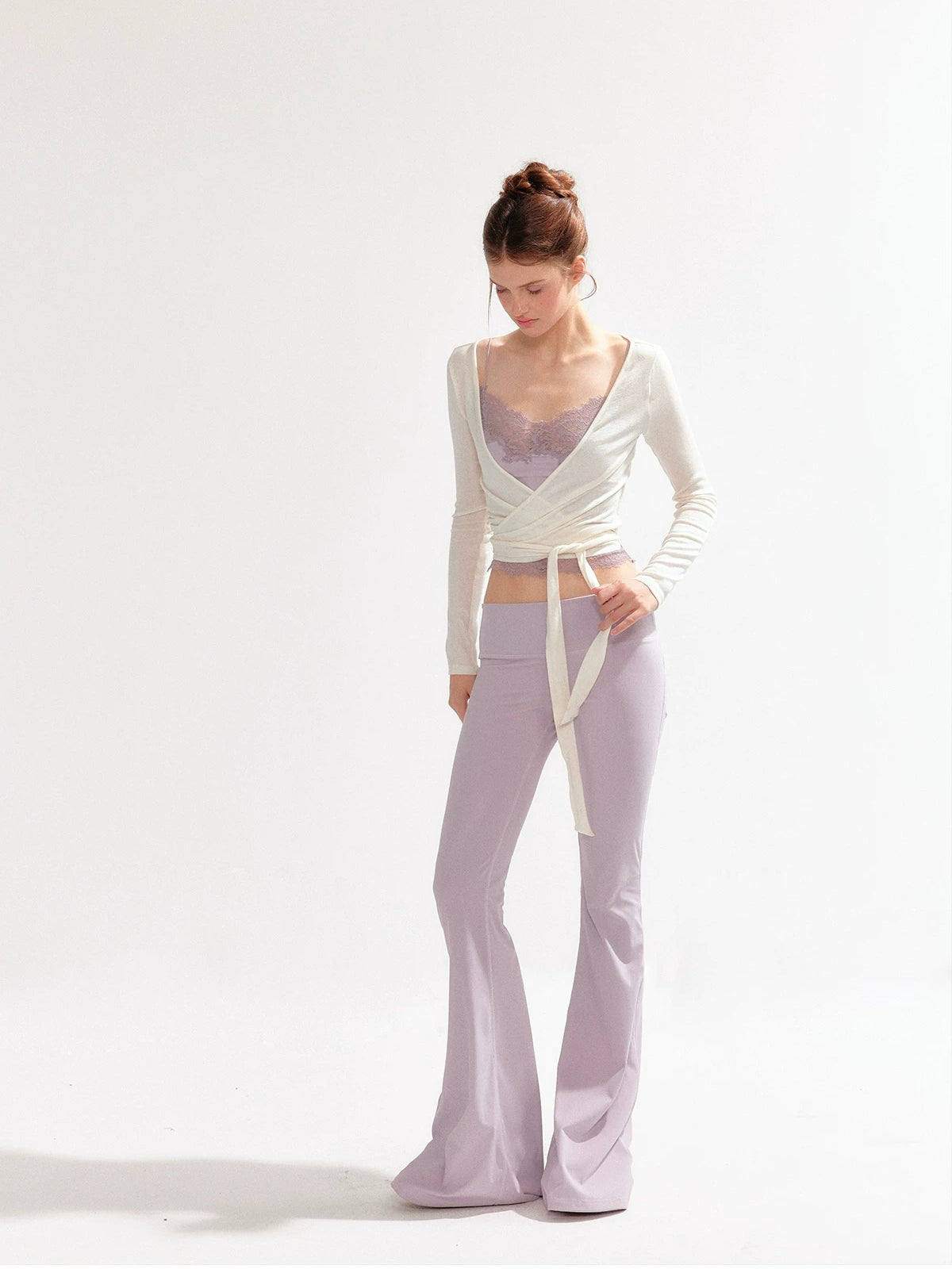 Low Waist Flared Yoga Pants