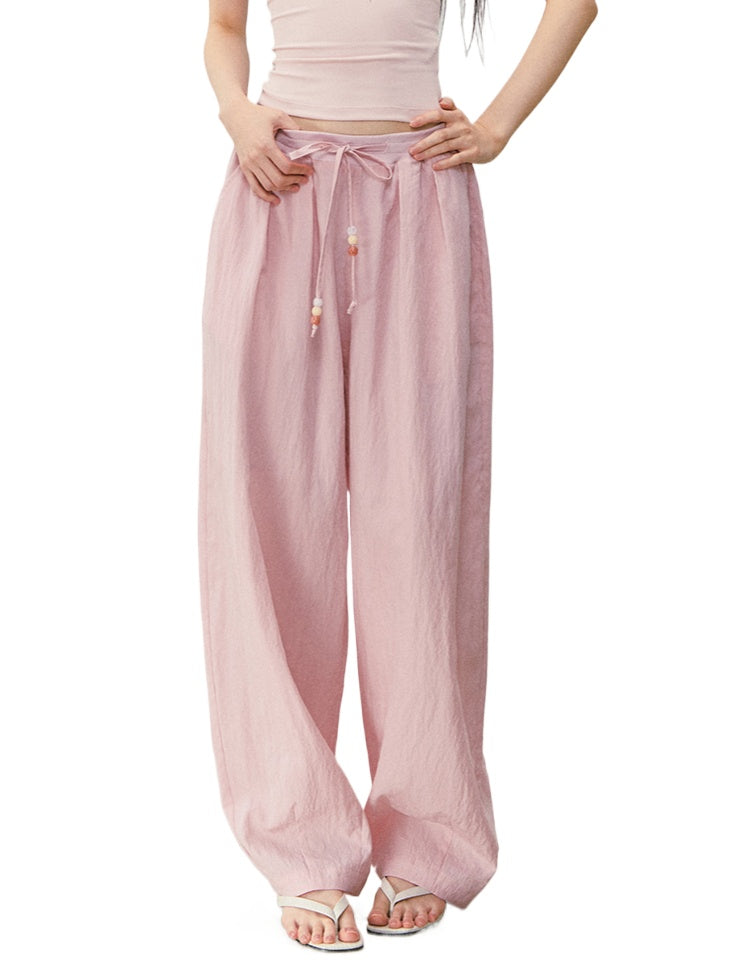 Loose String Casual Pants