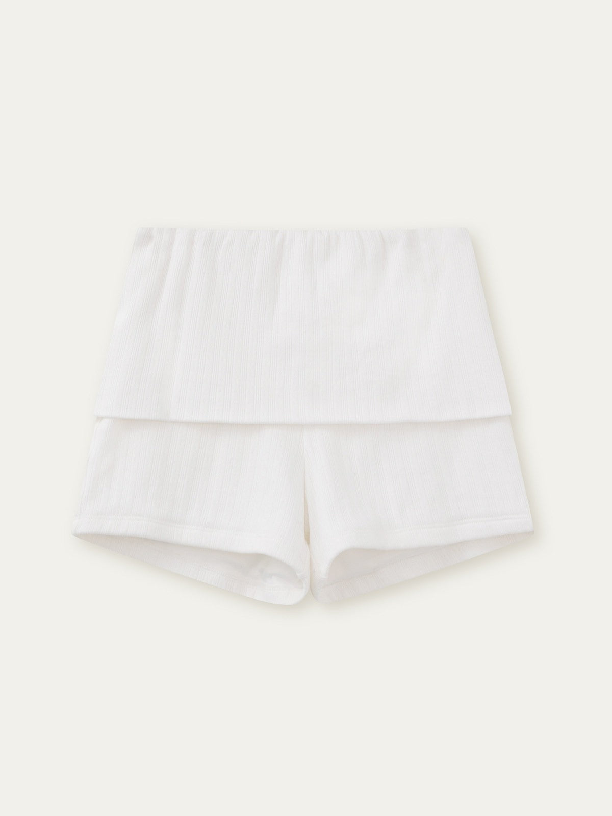 Floral Collar Cardigan & Shorts Set