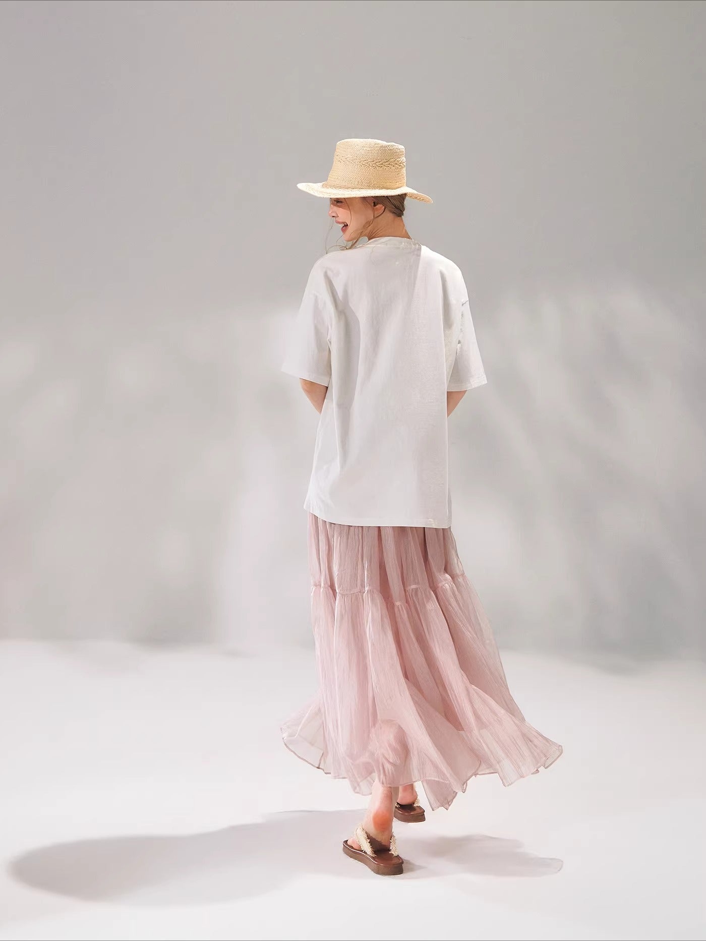Cross Embroidery Relaxed T-shirt