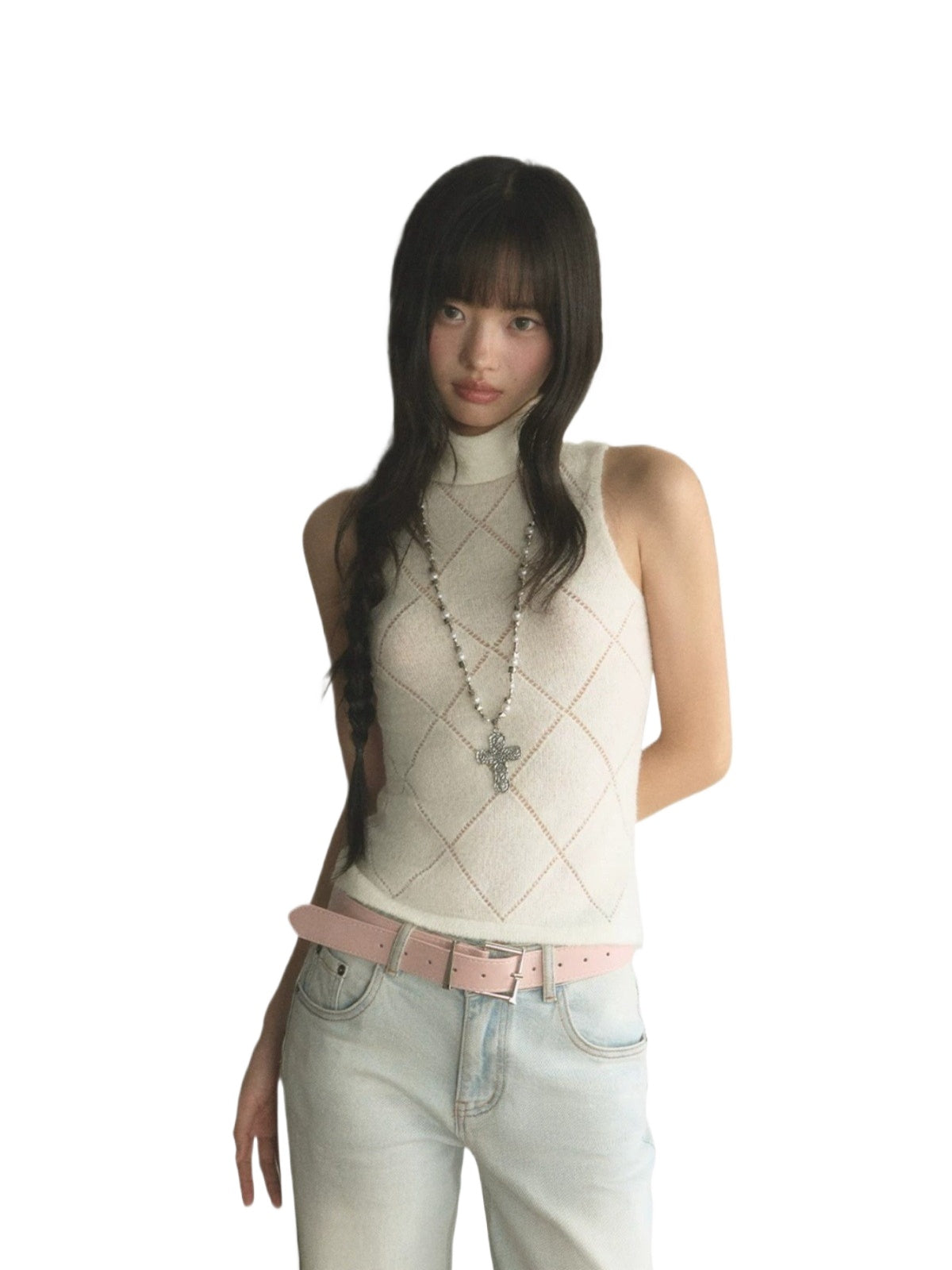 Diamond Knit Vest