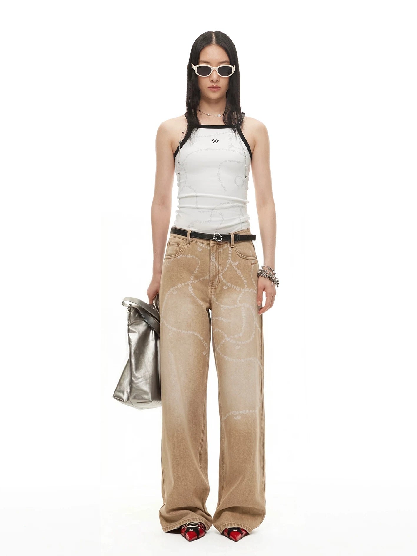 Beverly Wide Denim Pants