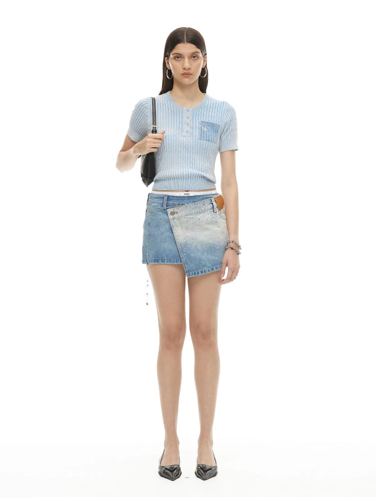 Academy Henley Knit Tee