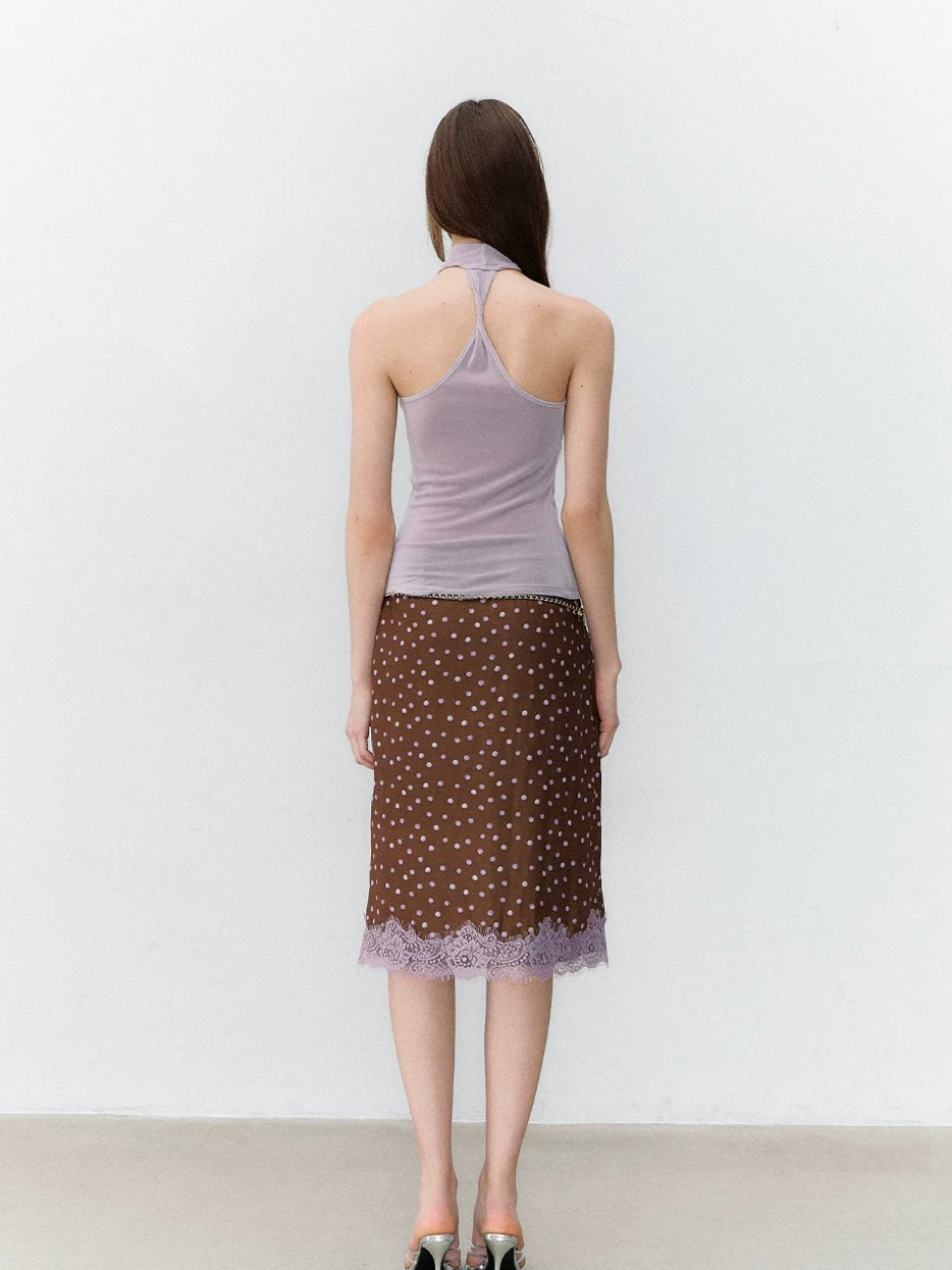 X-Line Halter Knit Tank