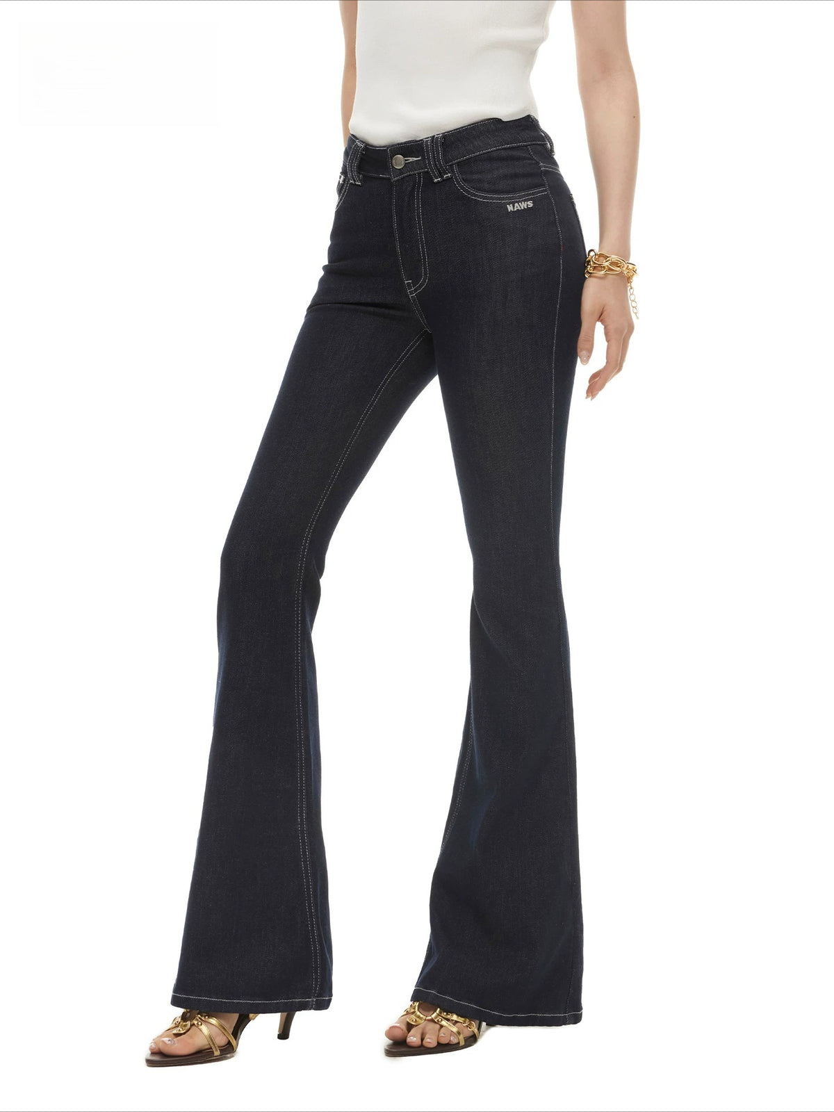 N1 Flare Denim Pants