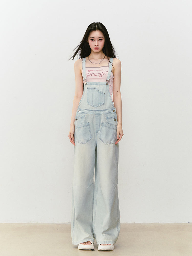 Color-Block Letter Print Camisole