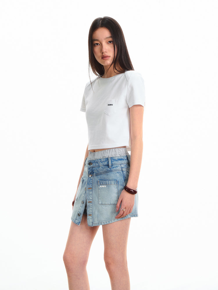 Regular Shoulder Short Sleeve T-shirt