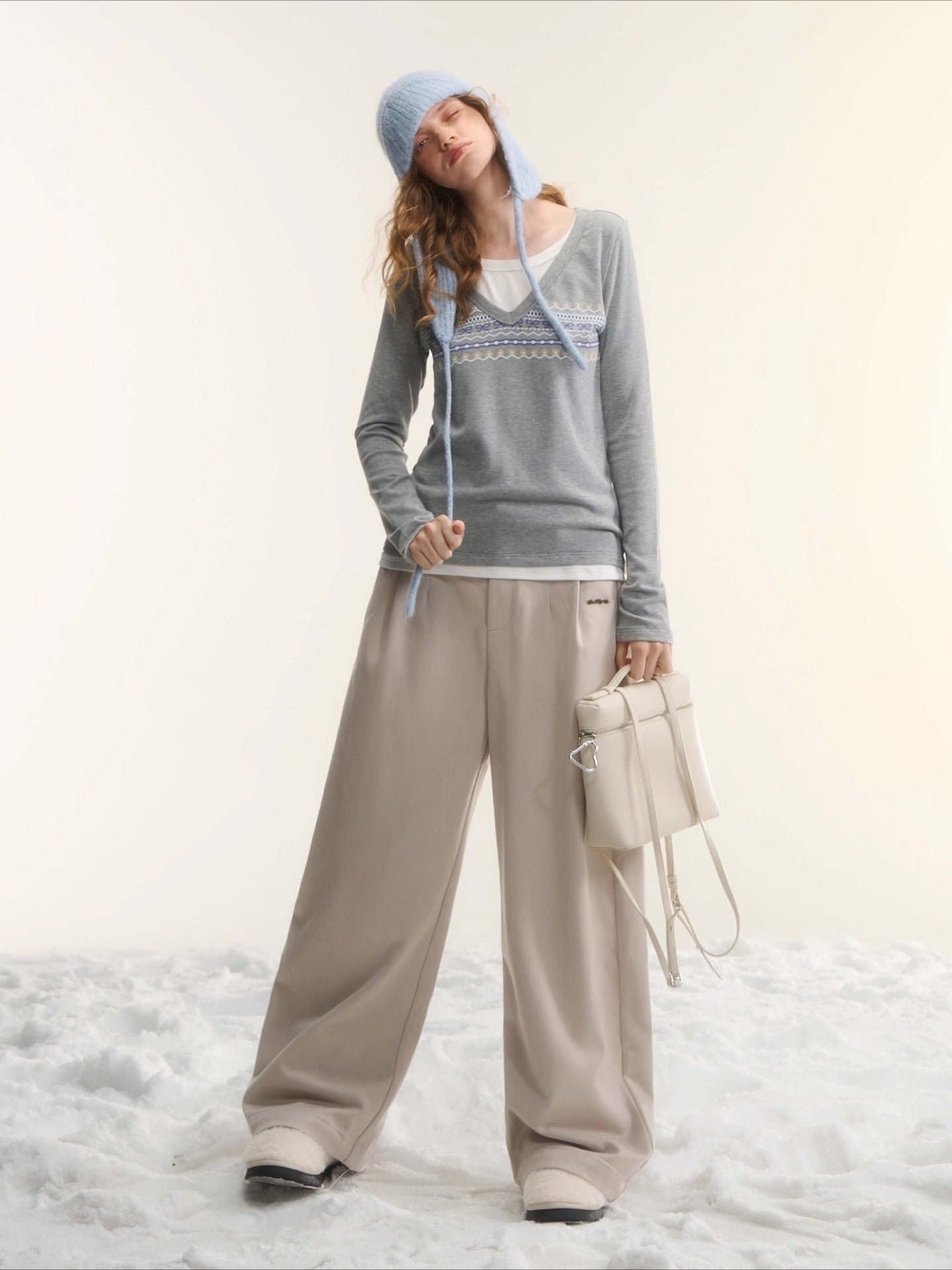 Fair Isle Two-Piece Tee