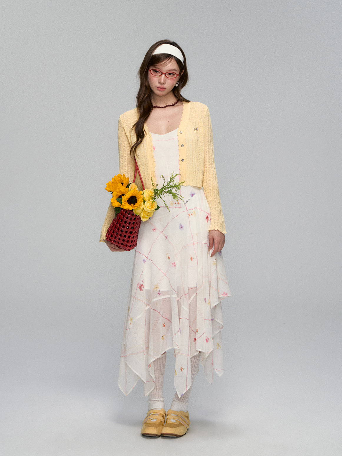 Lace-Trim UV Protection Cardigan