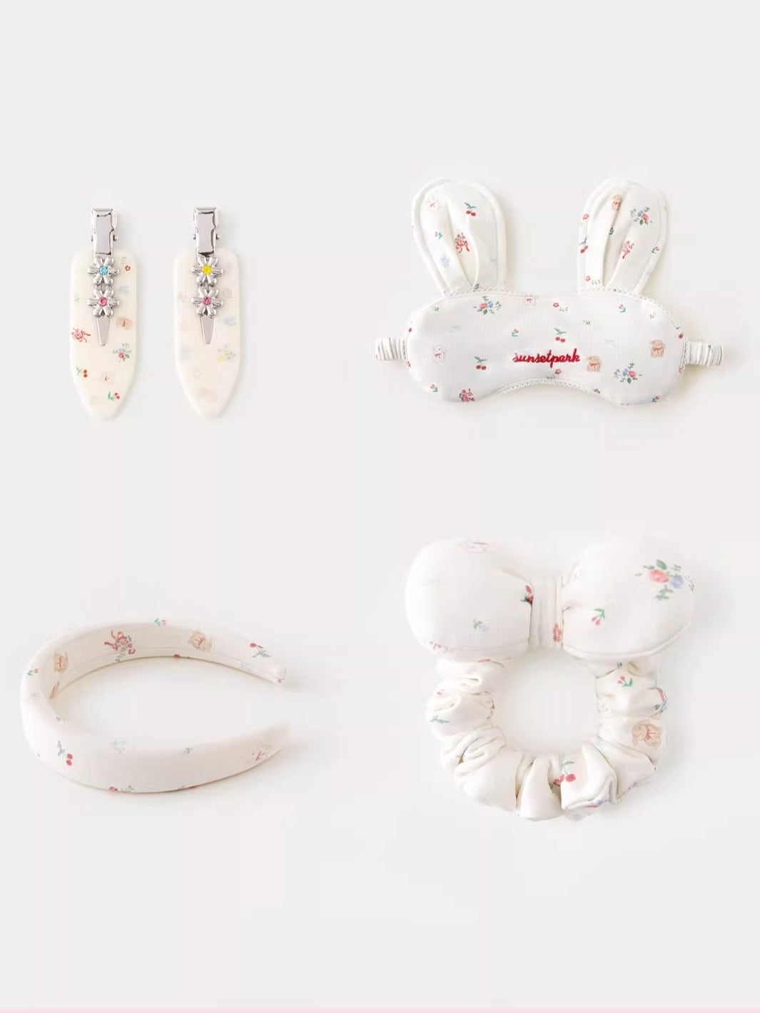 Floral Sleep Hair Set