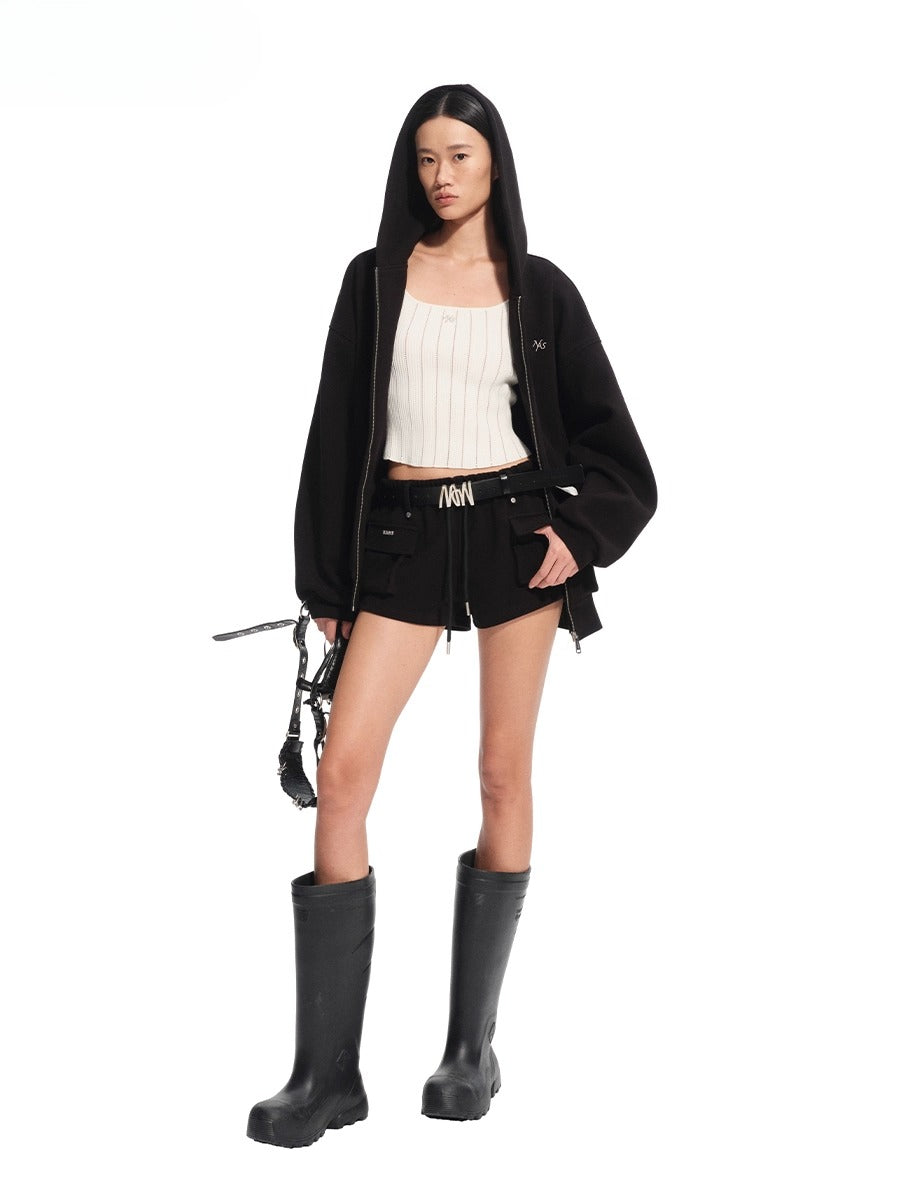 Cutout Ribbed Camisole