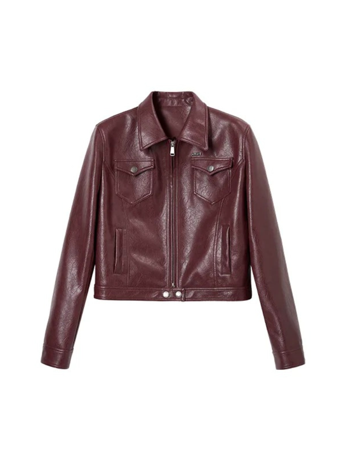 Storm Rider Textured Leather Jacket