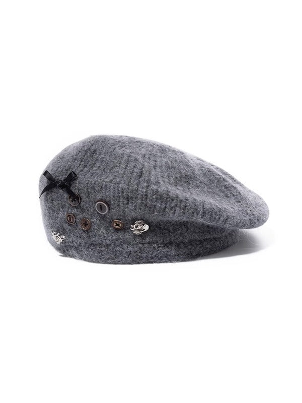 Wool Knit Beret