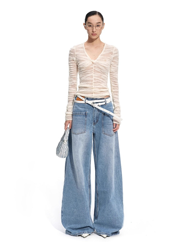 Polar Contour Leather Belt