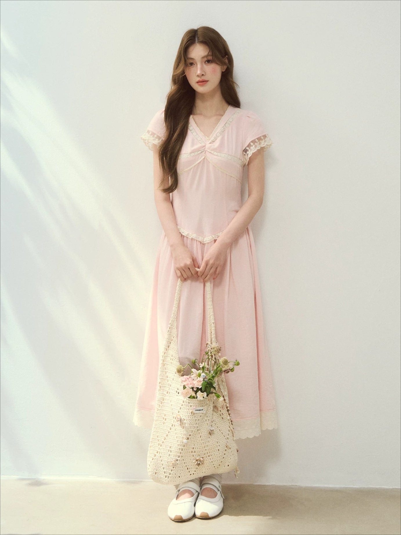 Sunlight Lace A-line Dress