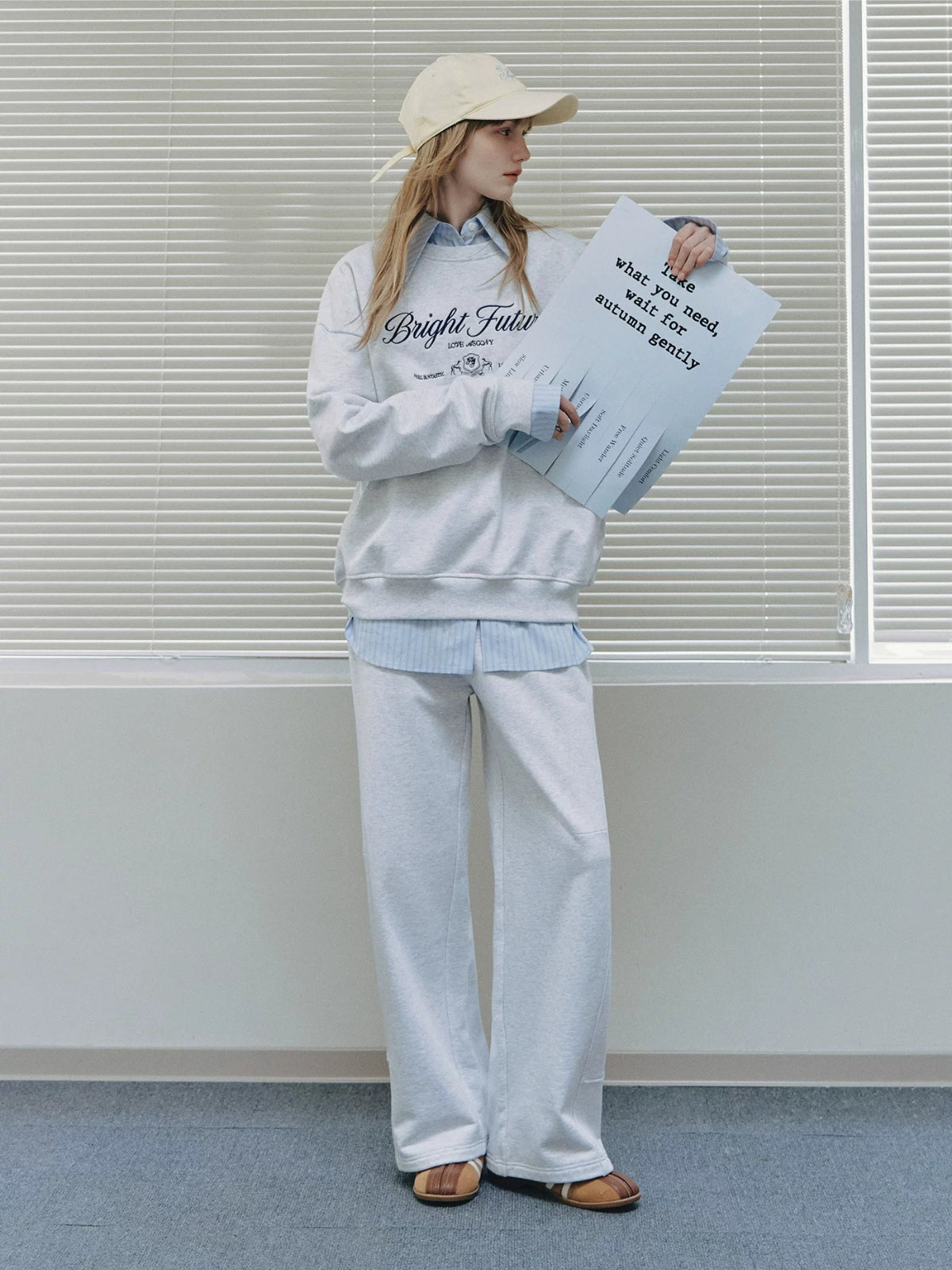 Academy Embroidery Cotton Sweatshirt