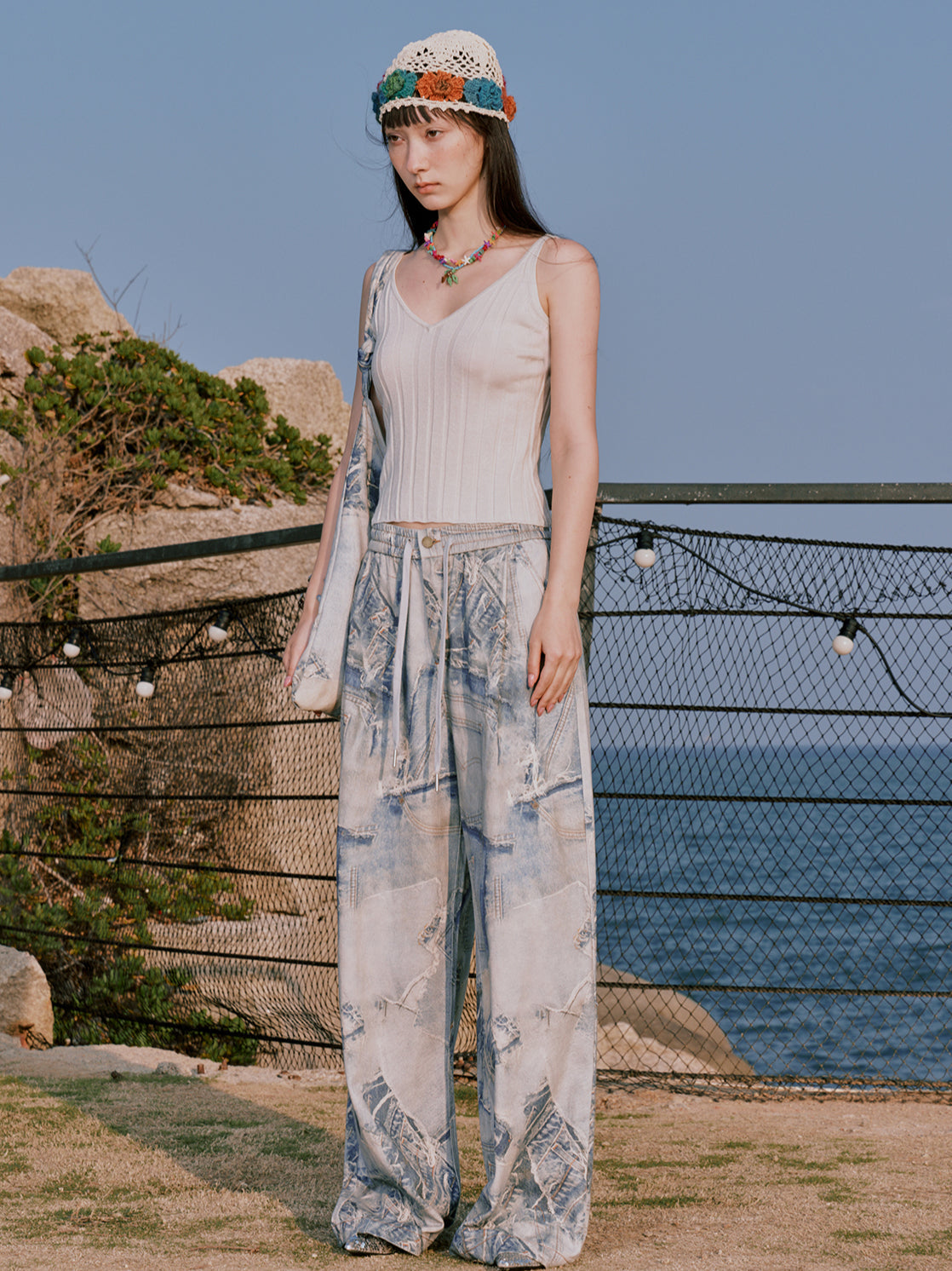 Original Design Vintage Casual Pants