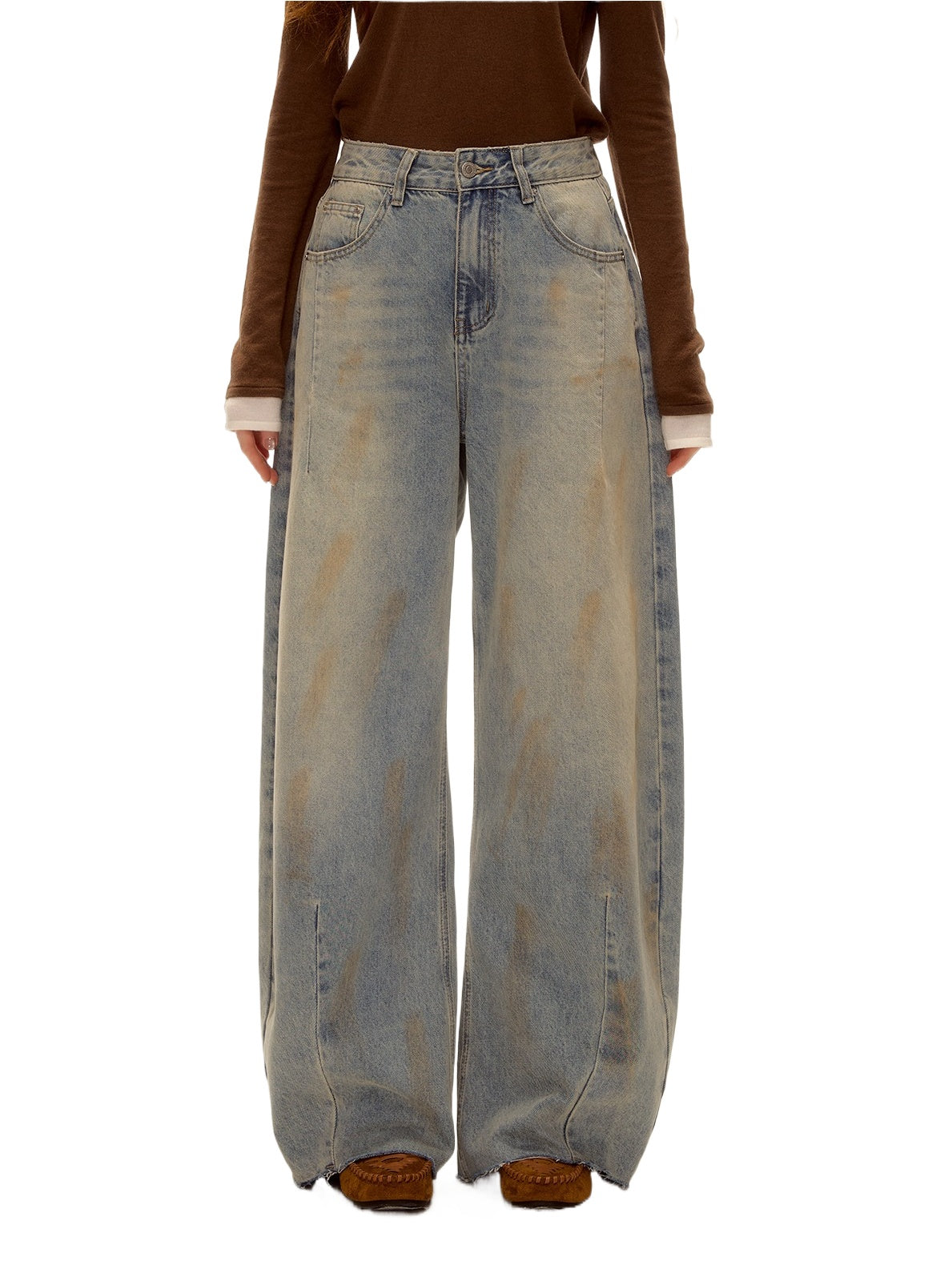 Vintage Whisker Curve Jeans