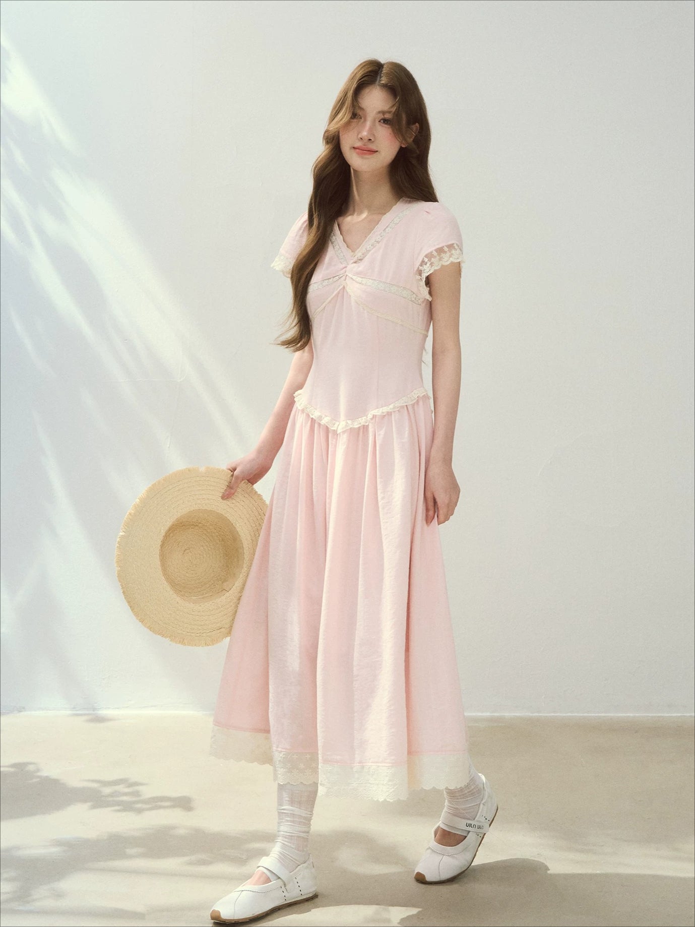 Sunlight Lace A-line Dress