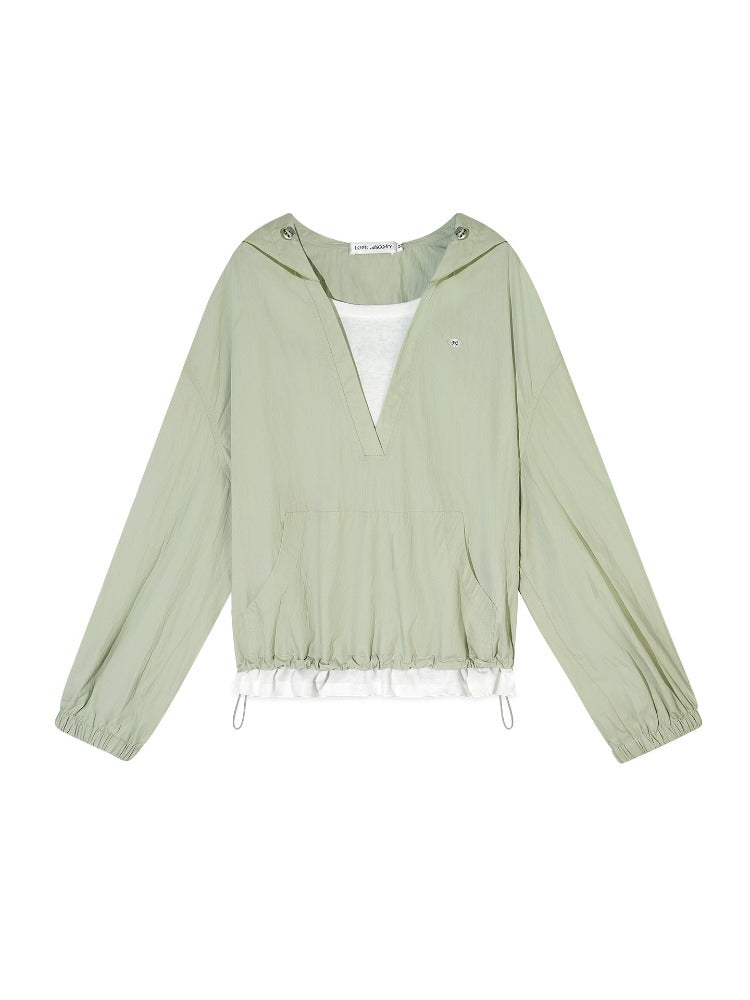 Hooded Drawstring Set