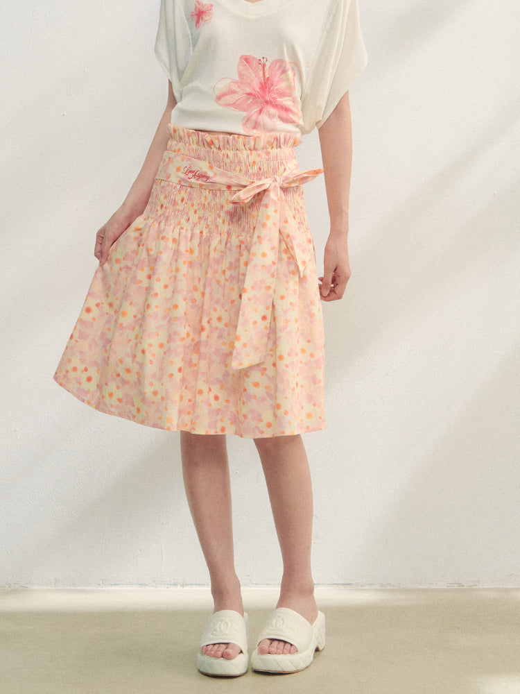 Printed Strappy Three-Way Strapless Camisole