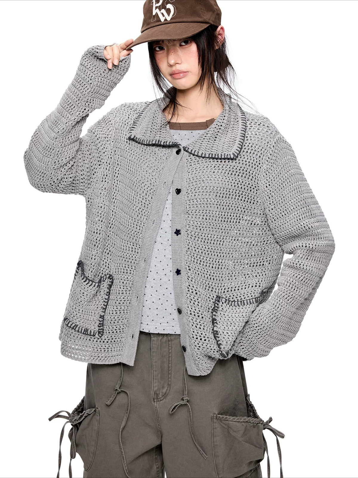 Vintage Polo Cardigan