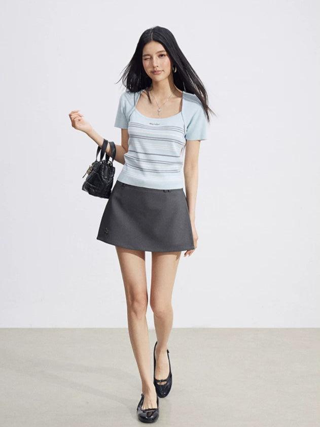 Metal Tag Skort