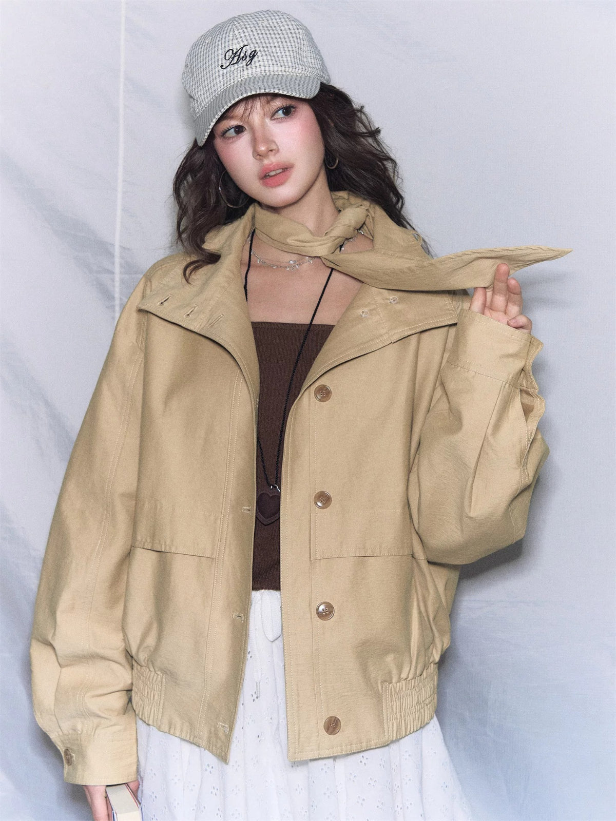 Vintage Detachable Bunny Ear Jacket