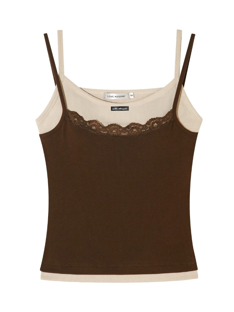 Lace Layer Cami Top