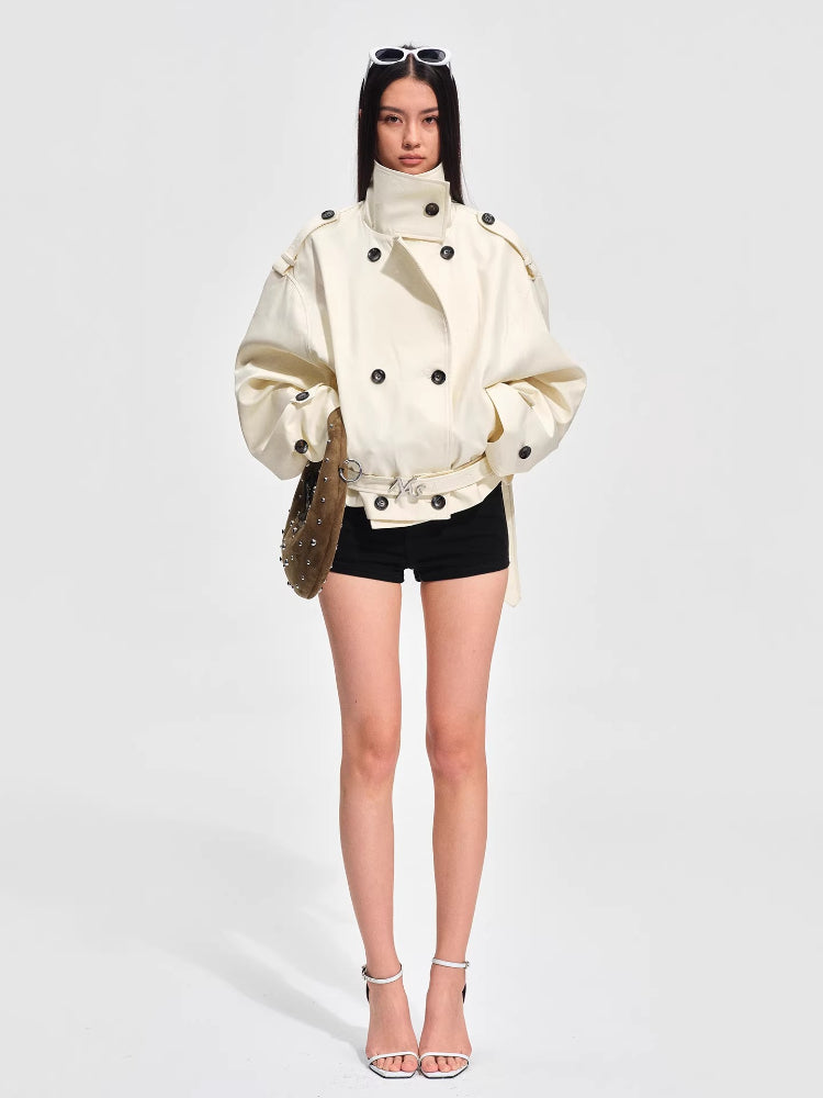 Lyocell Cotton Short Jacket