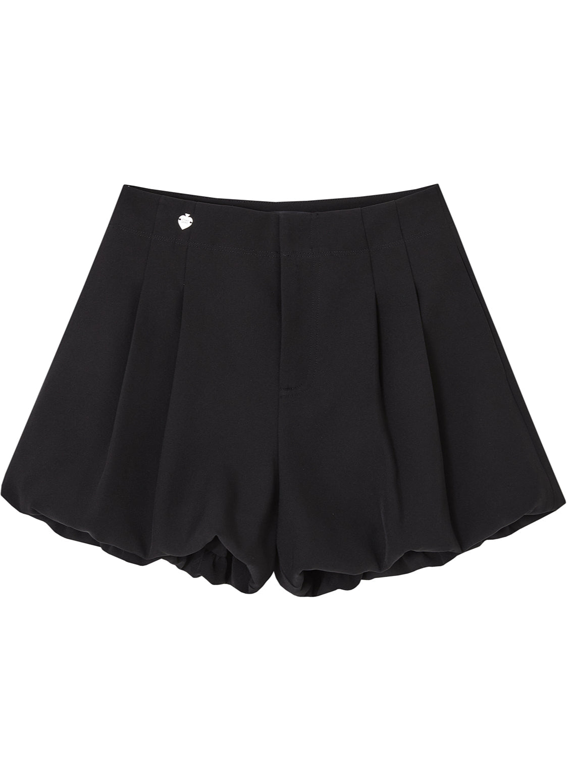 A-line Puff Wide-leg Shorts