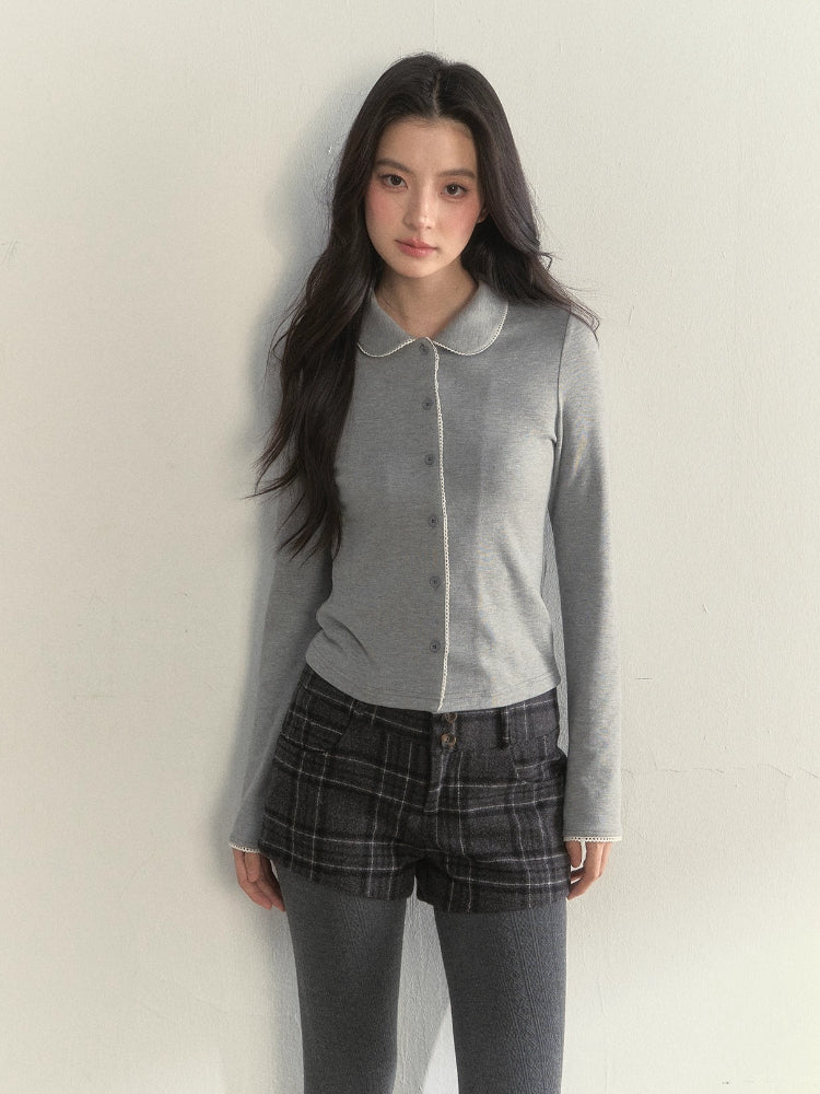 Peter Pan Collar Layering Tee