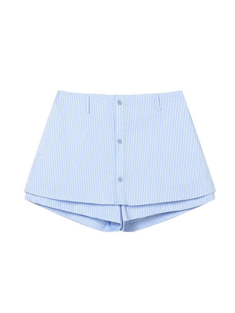 Yellow & Navy Collegiate Butterfly Sweatshirt & Skirt Set