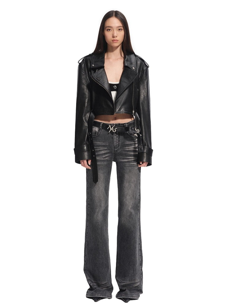 N4 Ratio Straight-Leg Jeans