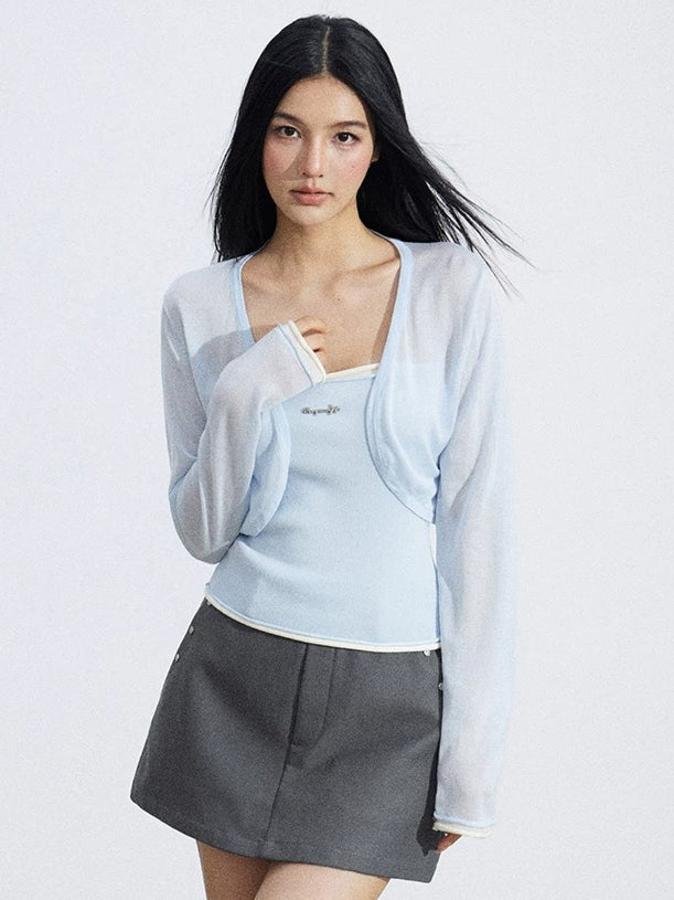 Lyocell Sun Cardigan Set