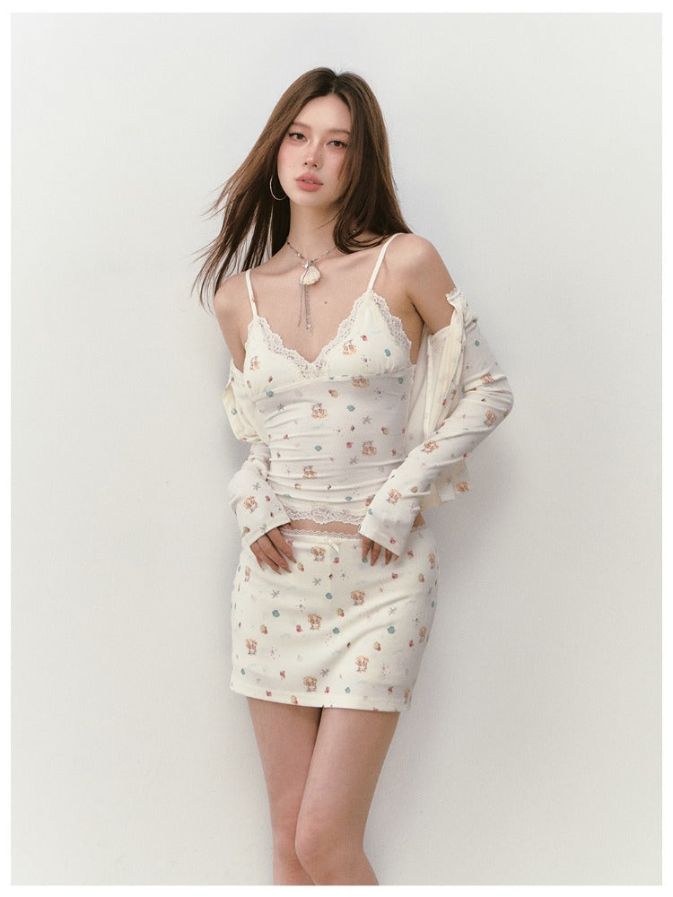 Seaside Exclusive Custom Series Tank Top & Skirt Set