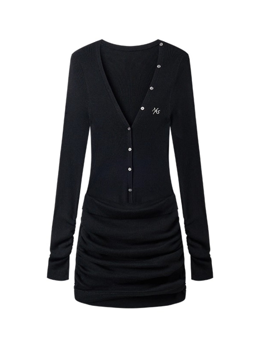 Uus Hourglass Knit Dress