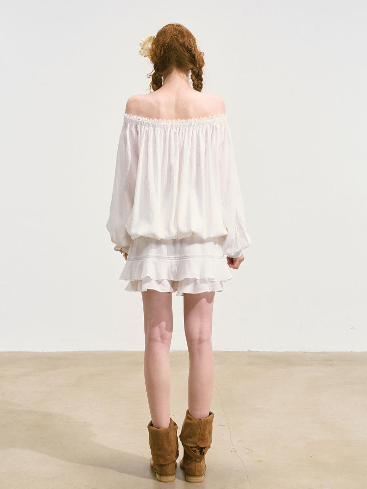 Cool and Relaxing Sun-protection Cover-up & Skort Set