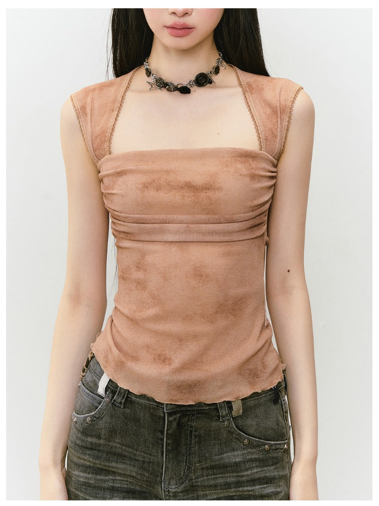 Stretch Mesh T-shirt