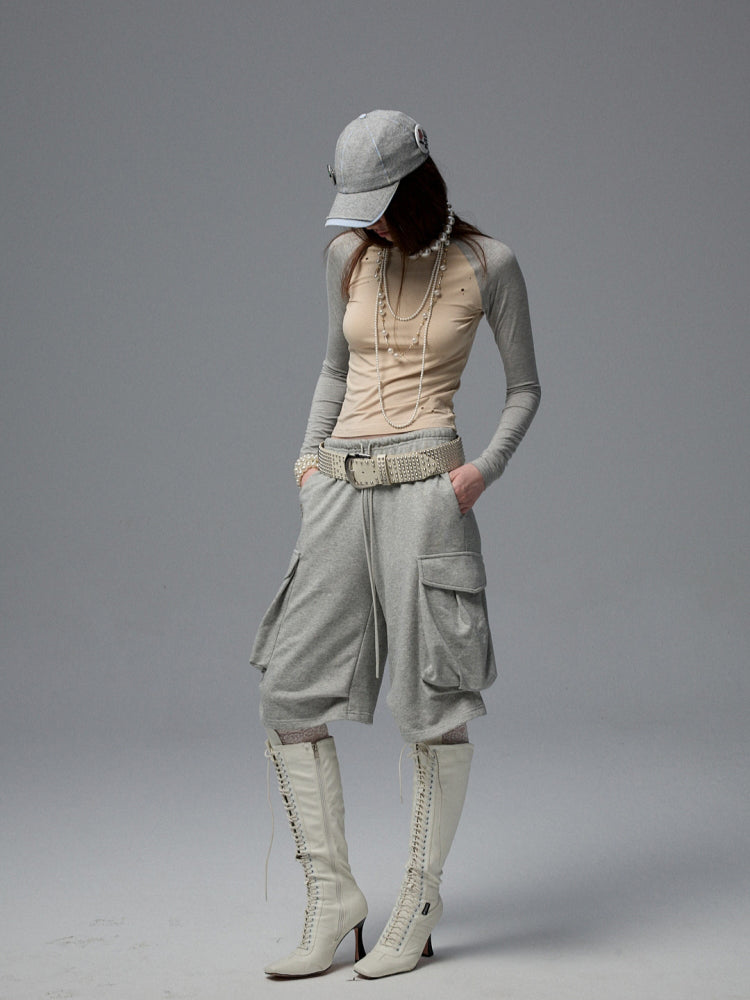Solid Color Hoodie & Sweatpants Set