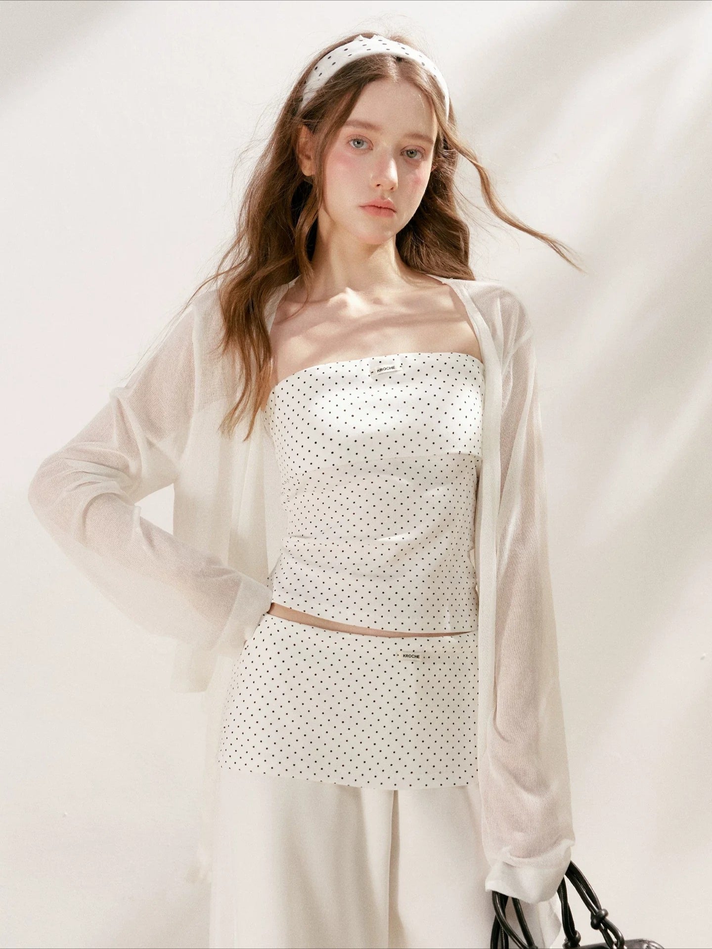 Polka Dot Bandeau Set
