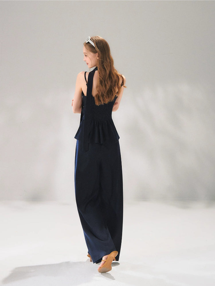 Pleated Waist Tie Set