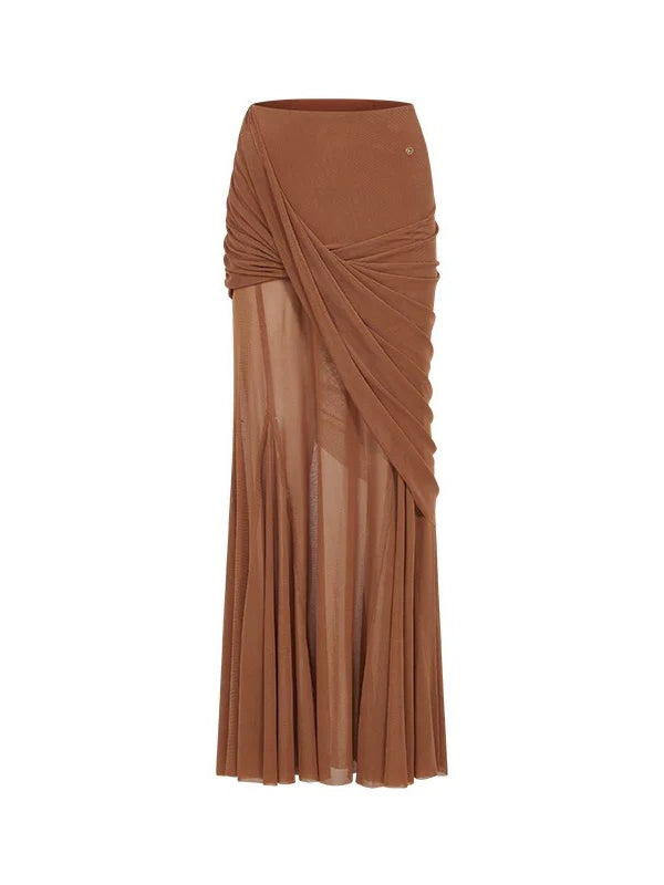 Veil Mesh Skirt Set