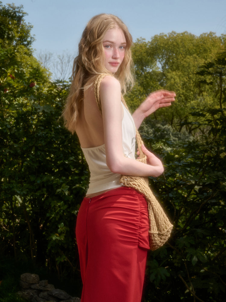 Perfumed Lily Top & Skirt Set