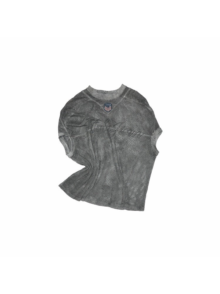 Retro Mesh Rugby V-Neck Jersey