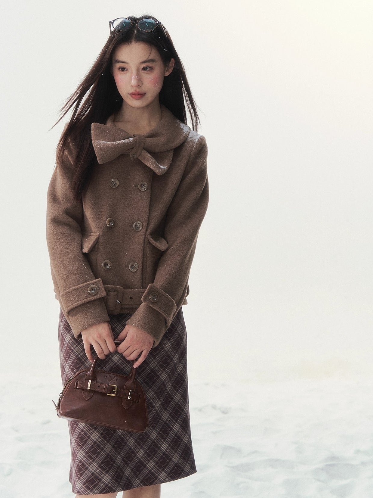 Vintage Double-Breasted Overcoat