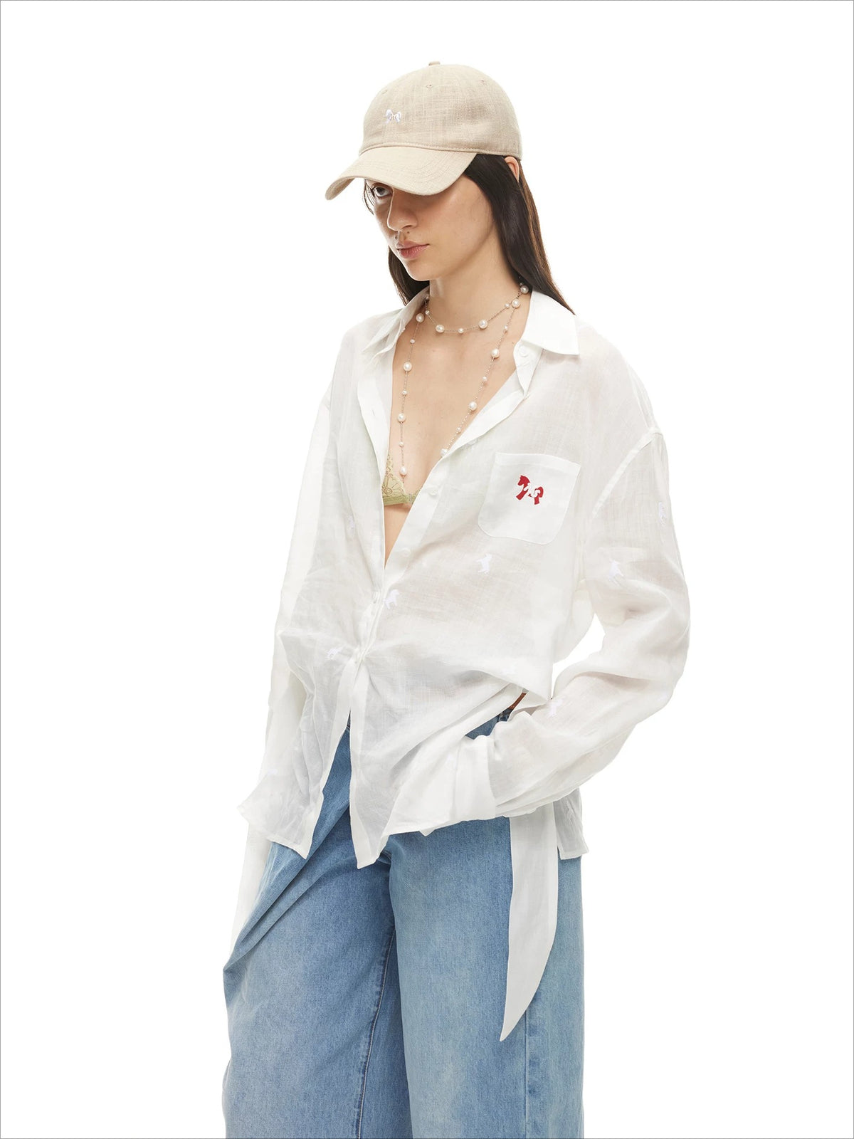 Henry Linen Baseball Cap