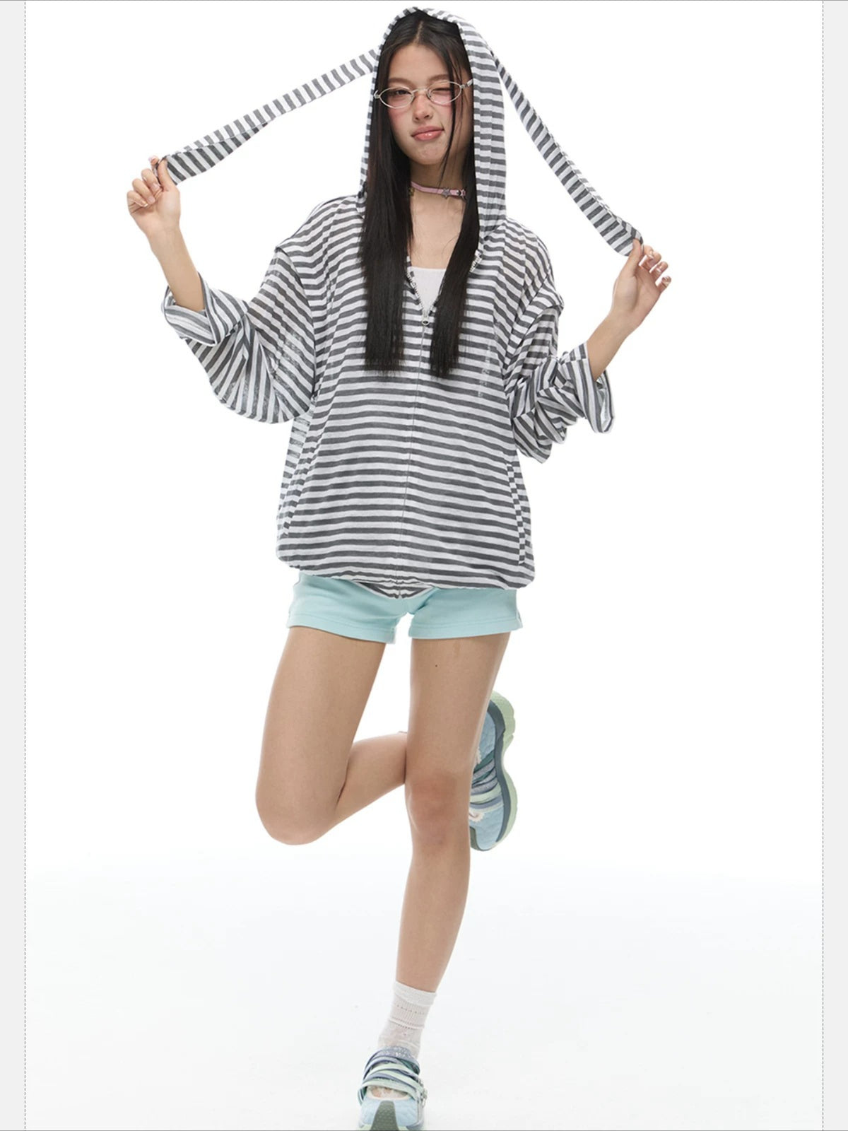 Rabbit Ear Hooded Top