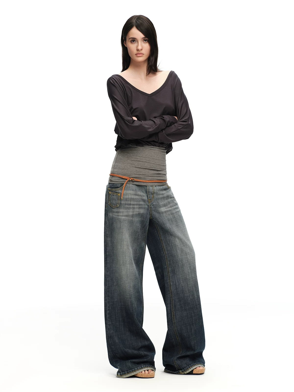 Vintage Wide Leg Jeans